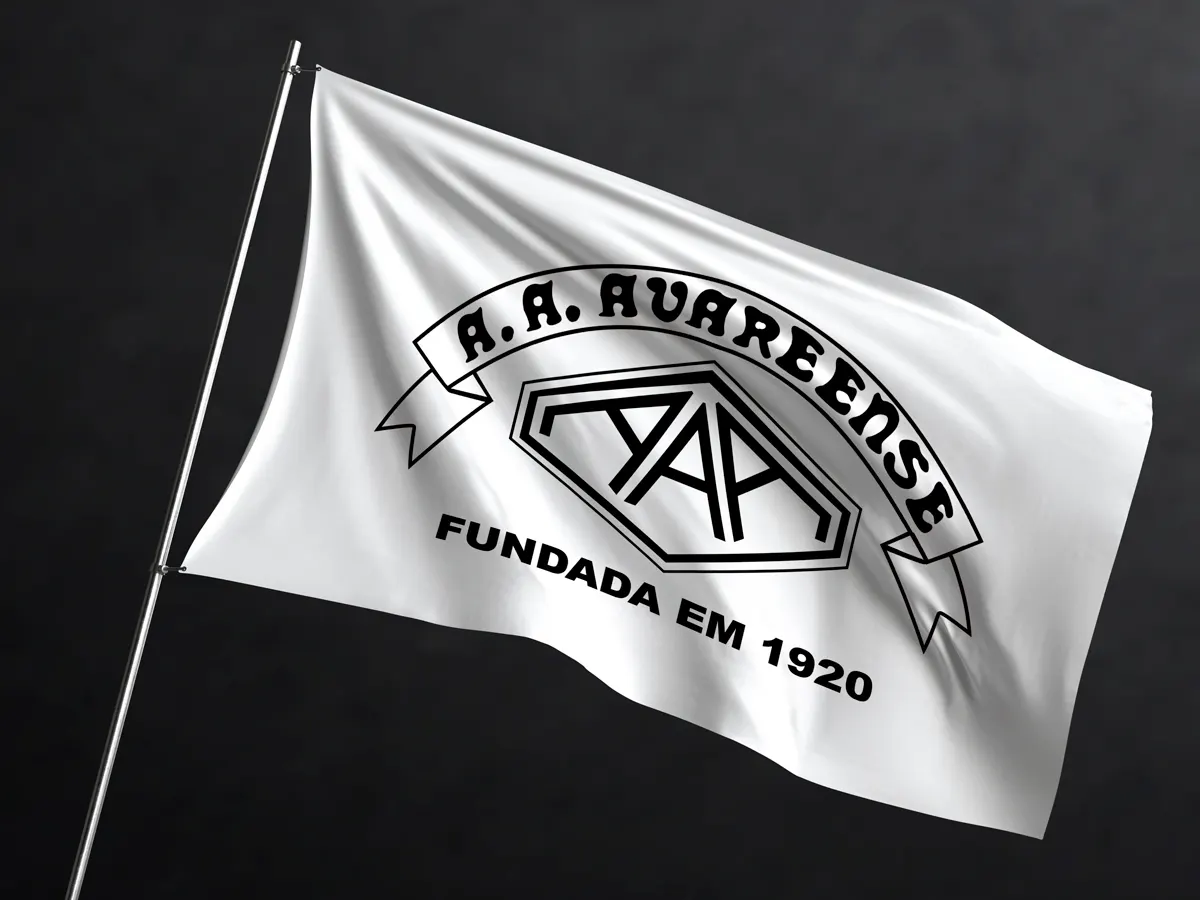 A Bandeira da Associação Athletica Avareense